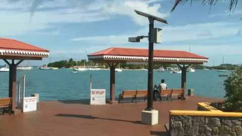 St. Croix - Christiansted Harbor webcam
