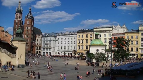 Krakow - Main Market Square webcam