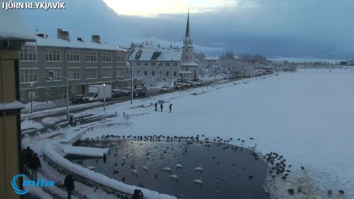 Reykjavík - Tjornin webcam
