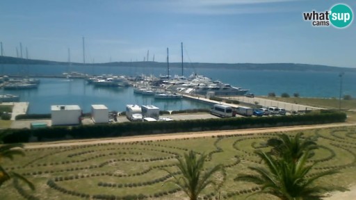 Kastela - Marina webcam