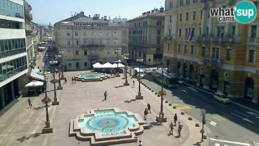 Rijeka - Jadranski Square webcam