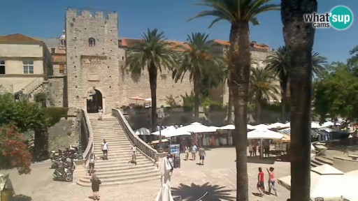 Korcula - Big Revelin Tower webcam