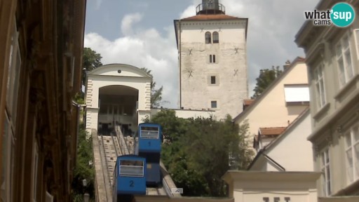 Zagreb - Funicular webcam