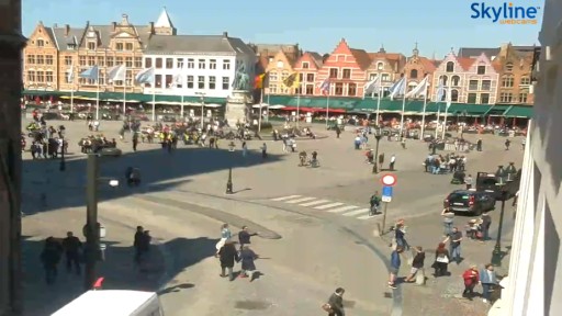 Bruges - Market Square webcam