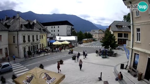 Bovec - Main Square webcam