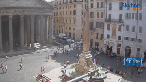 Rome - Pantheon webcam