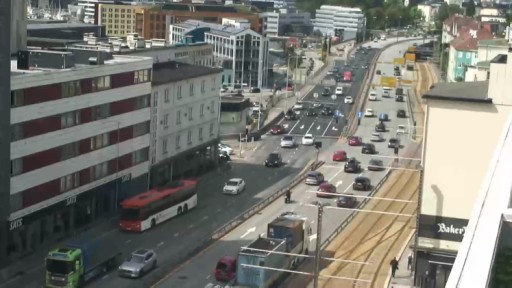 Bergen - Danmarksplass webcam