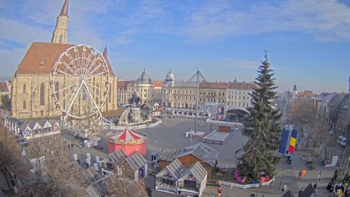 Cluj-Napoca - Union Square webcam
