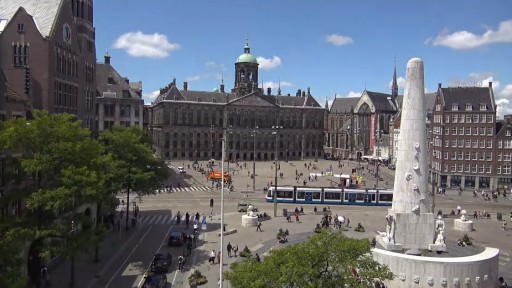Amsterdam - Dam Square webcam