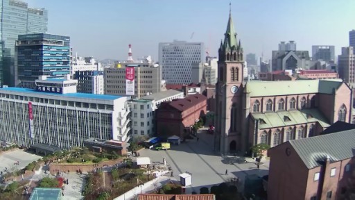 Seoul - Myeongdong Cathedral webcam
