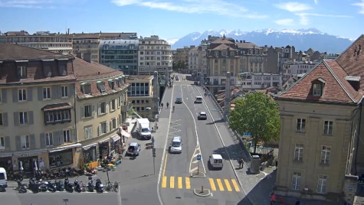 Lausanne - Bessieres Bridge webcam