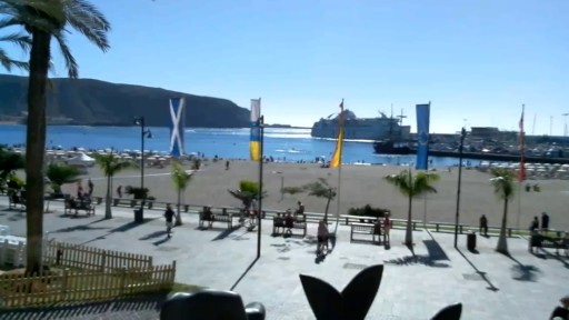 Tenerife - Los Cristianos beach webcam