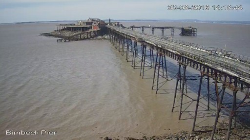 Weston-super-Mare - Birnbeck Pier webcam