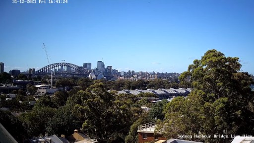 Sydney - Harbour Bridge and the Opera House webcam