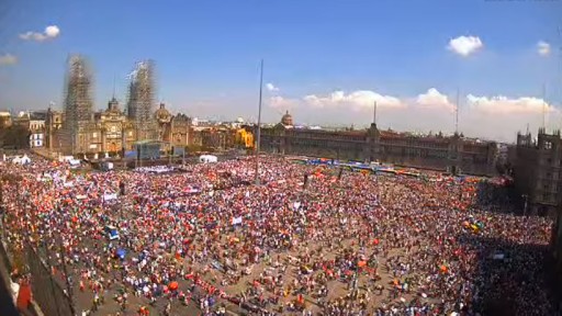 Mexico City - Zocalo webcam
