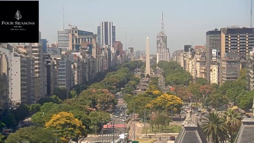 Buenos Aires - 9 de Julio Avenue webcam