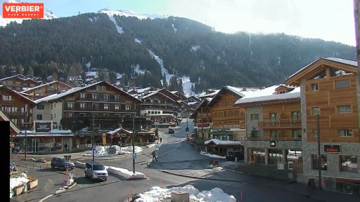 Verbier - Place Central webcam