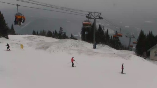 Okemo Mountain  from Ludlow webcam