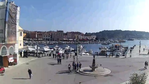Rovinj - Marshal Tito Square webcam