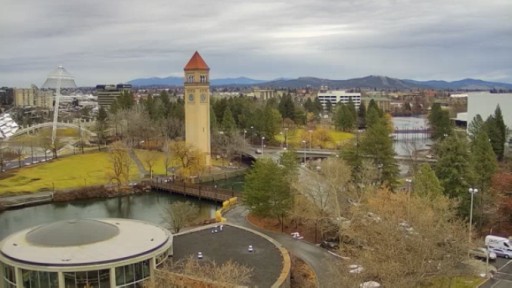 Downtown Spokane  Stream webcam