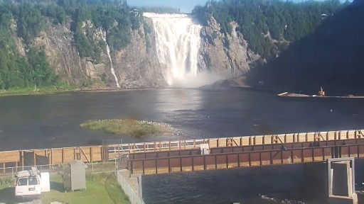 Quebec City - Montmorency Falls webcam