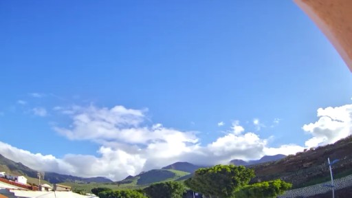 Agaete Mountains  from Gran Canaria webcam