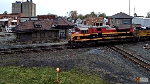 Railroad  in Deshler webcam
