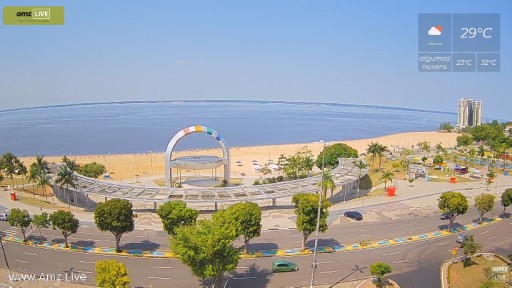 Manaus - Ponta Negra Beach webcam