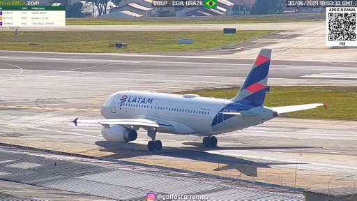 Congonhas Airport webcam