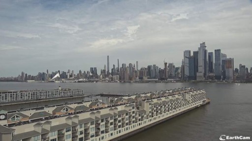 Weehawken - Hudson River webcam