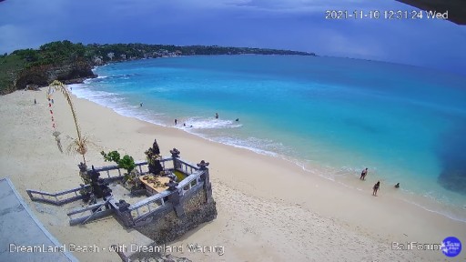 Bali - Dreamland Beach webcam