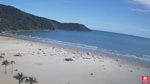Praia Grande - Beach webcam