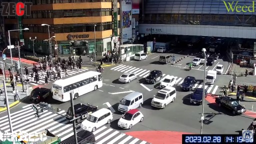 Tokyo Shibuya - Miyamasu-Zaka webcam