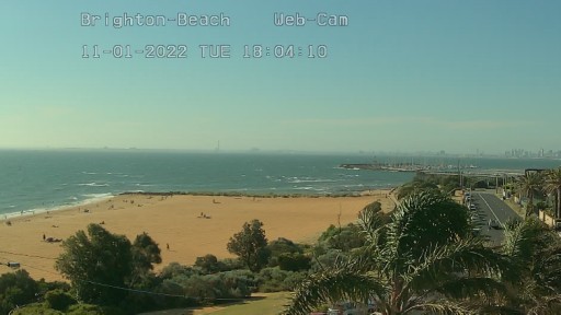 Melbourne - Brighton Beach webcam