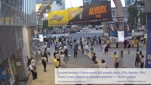 Tokyo Shibuya - Center Gai webcam
