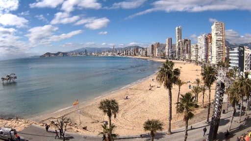 Benidorm - Levante Beach webcam