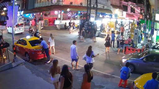 Ko Samui - Chaweng Beach Road webcam